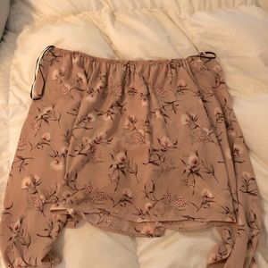 Small off the shoulder long sleeve top